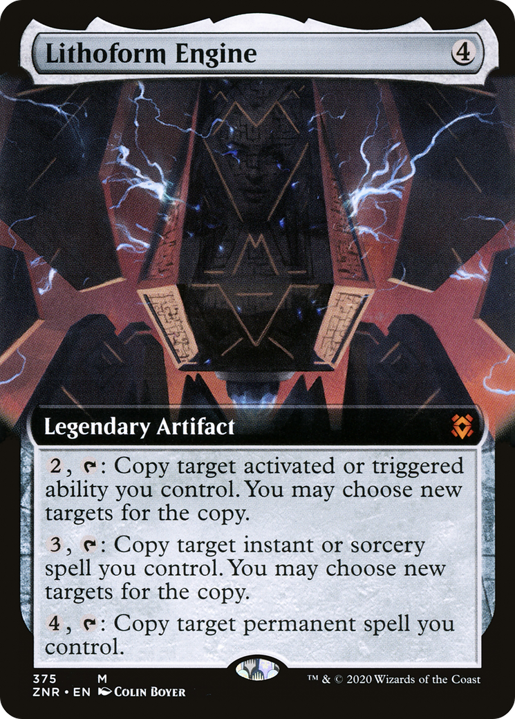 Lithoform Engine (Extended Art) [Zendikar Rising] Foil