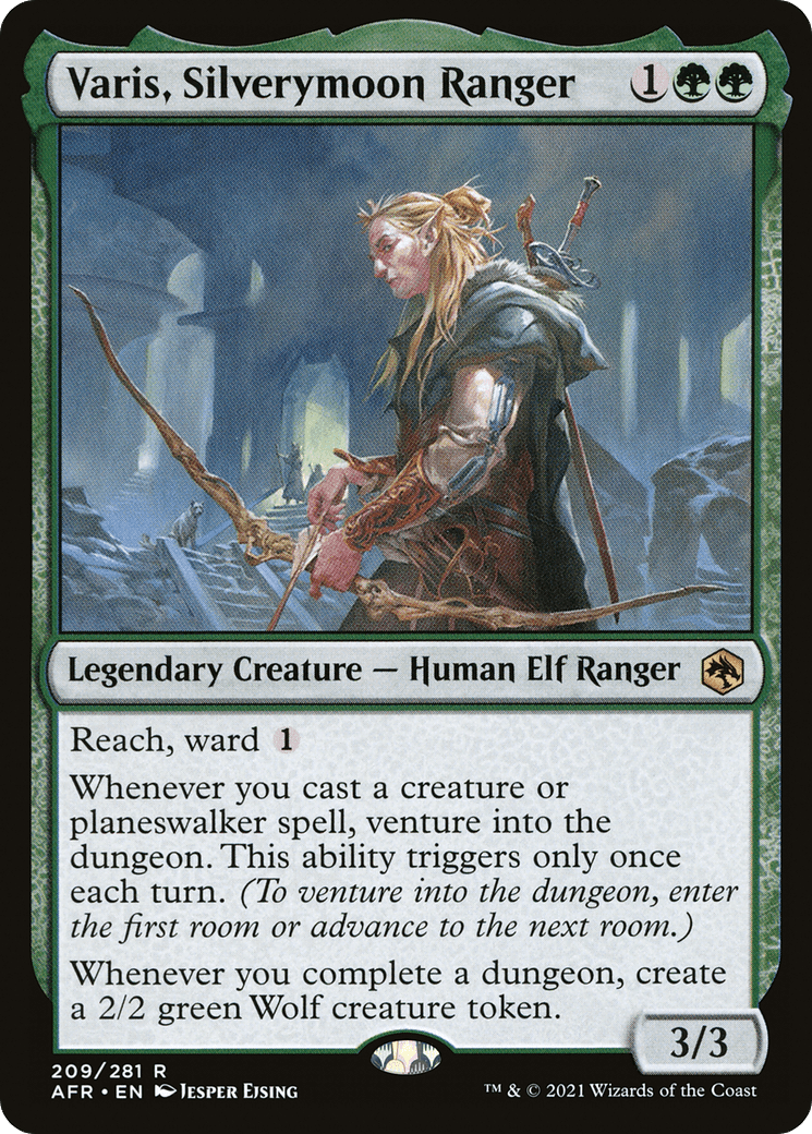 Varis, Silverymoon Ranger [Dungeons & Dragons: Adventures in the Forgotten Realms] Foil