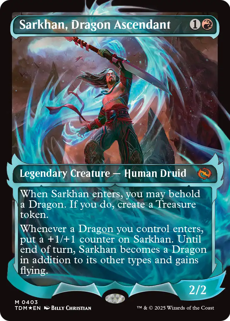 Sarkhan, Dragon Ascendant (Showcase) (403) [Tarkir: Dragonstorm]