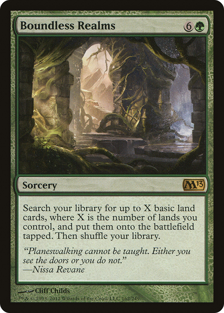 Boundless Realms [Magic 2013] Foil
