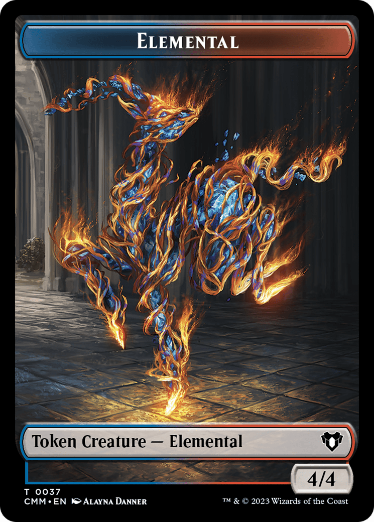 Elemental (TCMM-037) - Commander Masters Tokens