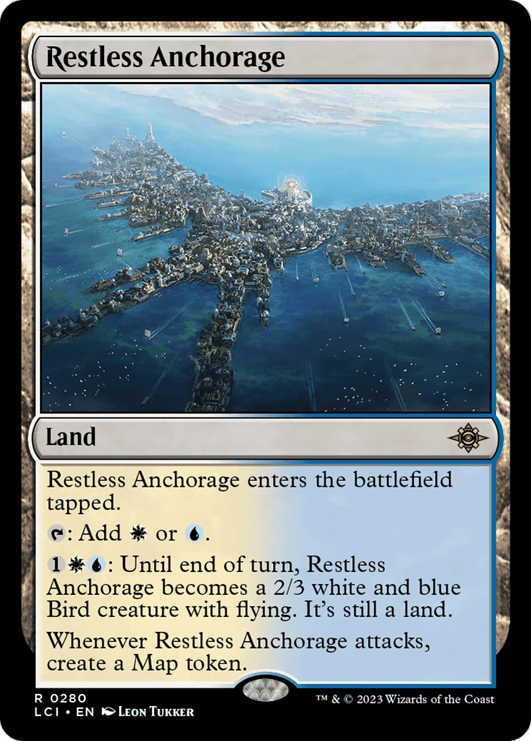 Restless Anchorage [The Lost Caverns of Ixalan] Foil