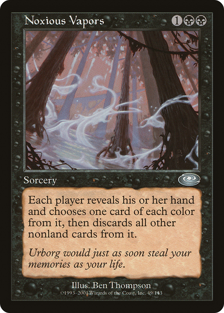 Noxious Vapors [Planeshift] Foil