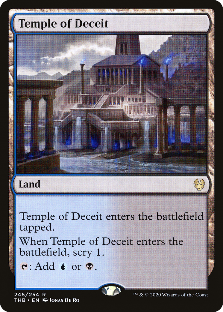 Temple of Deceit [Theros Beyond Death] Foil