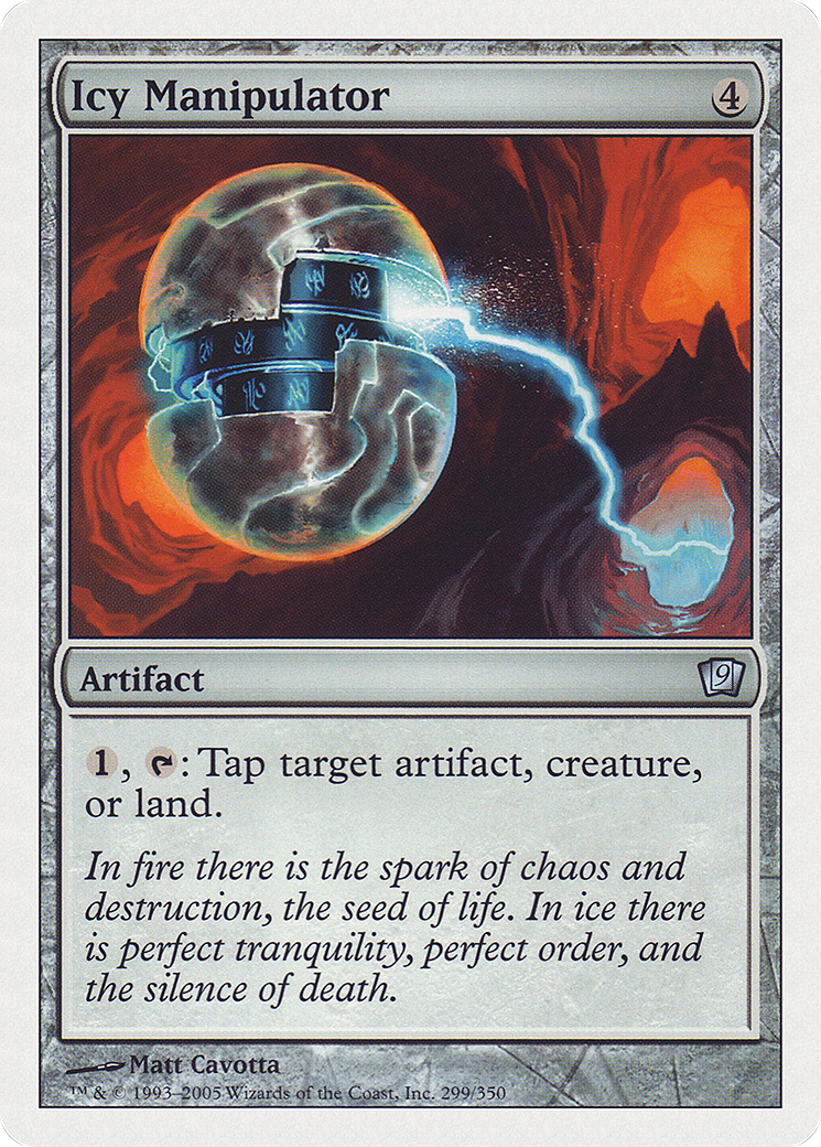 Icy Manipulator [Ninth Edition] Foil
