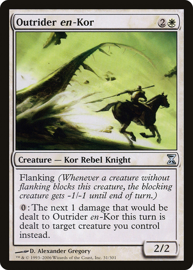 Outrider en-Kor [Time Spiral] Foil
