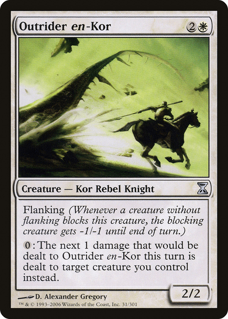 Outrider en-Kor [Time Spiral] Foil