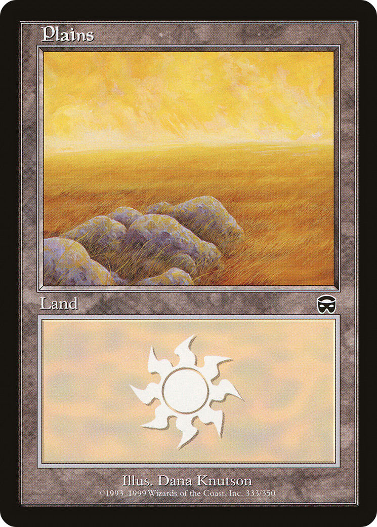Plains (333) [Mercadian Masques] Foil