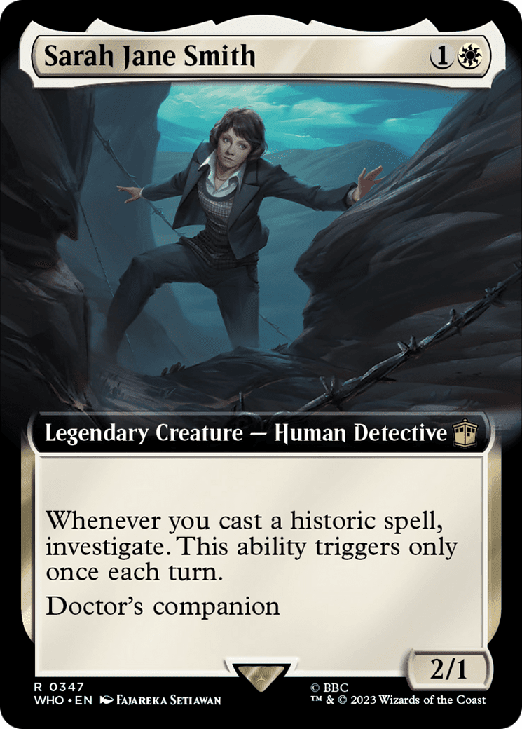 Sarah Jane Smith (Extended Art) [Doctor Who] Foil