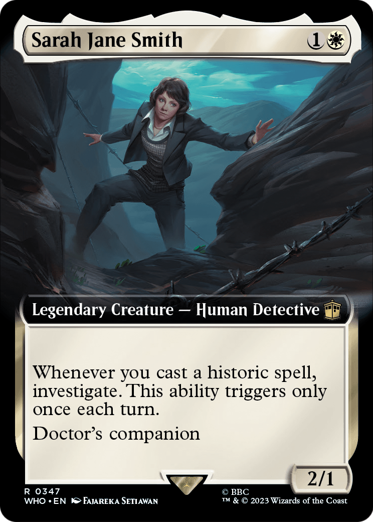 Sarah Jane Smith (Extended Art) [Doctor Who] Foil