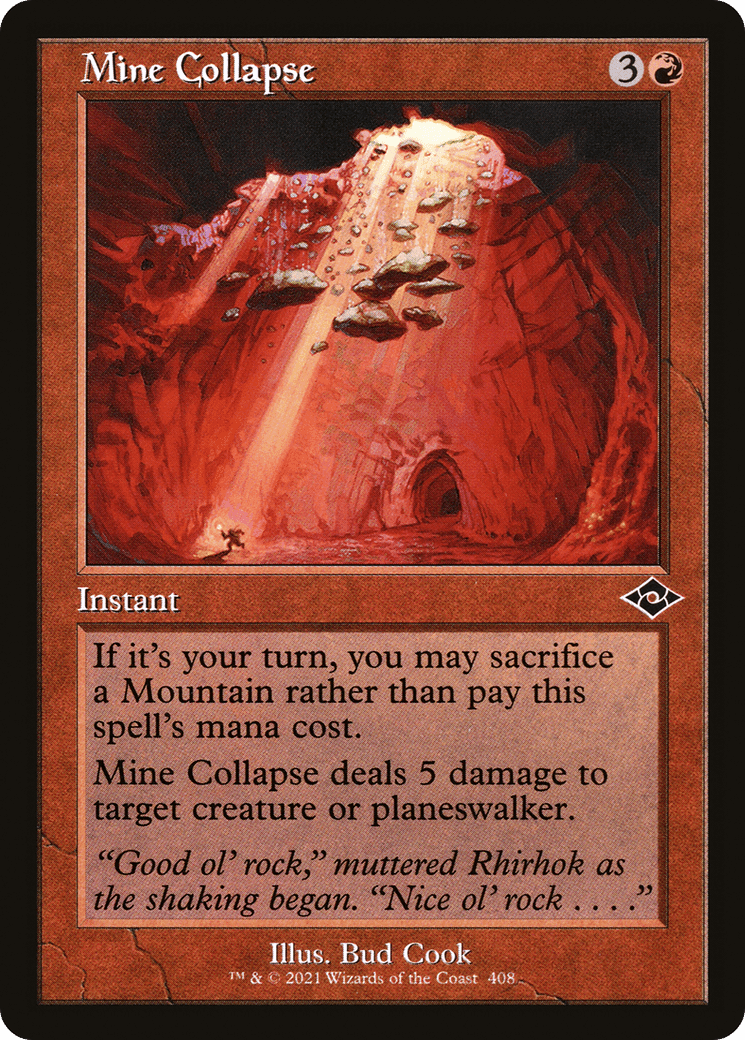 Mine Collapse (Retro) [Modern Horizons 2] Foil