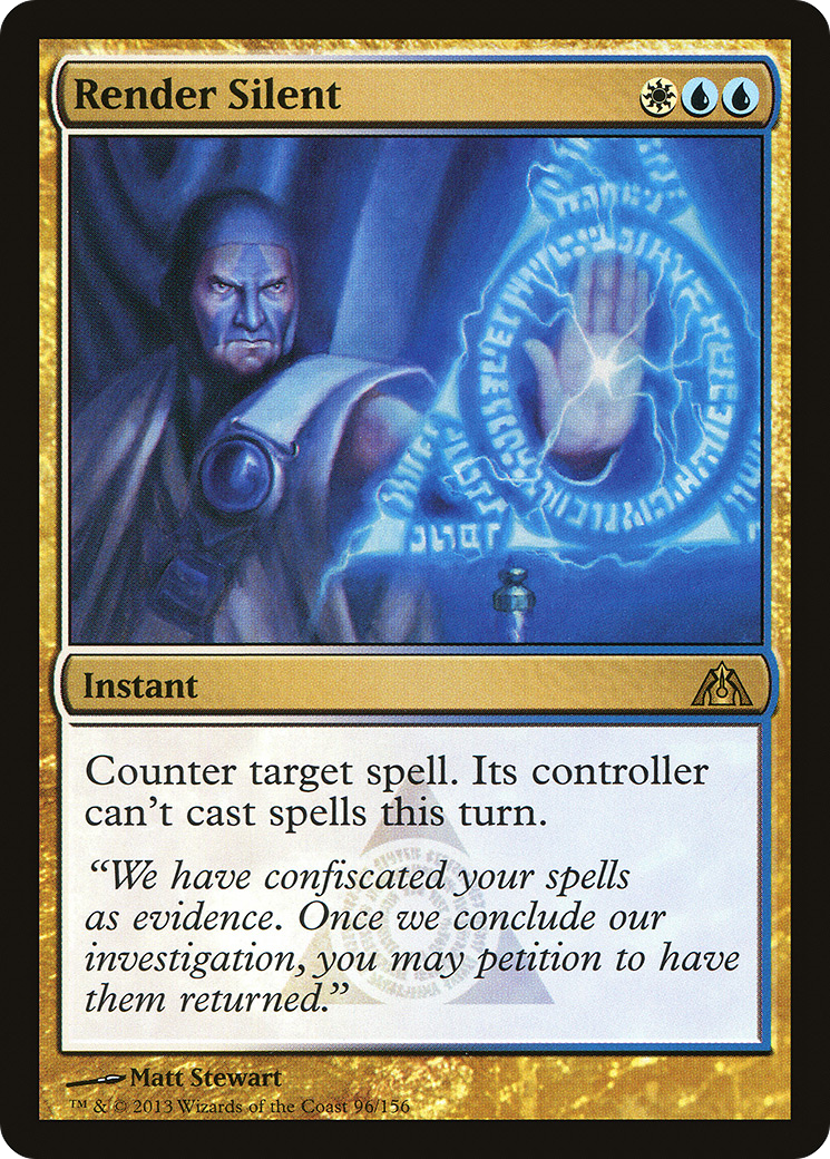 Render Silent [Dragon's Maze] Foil