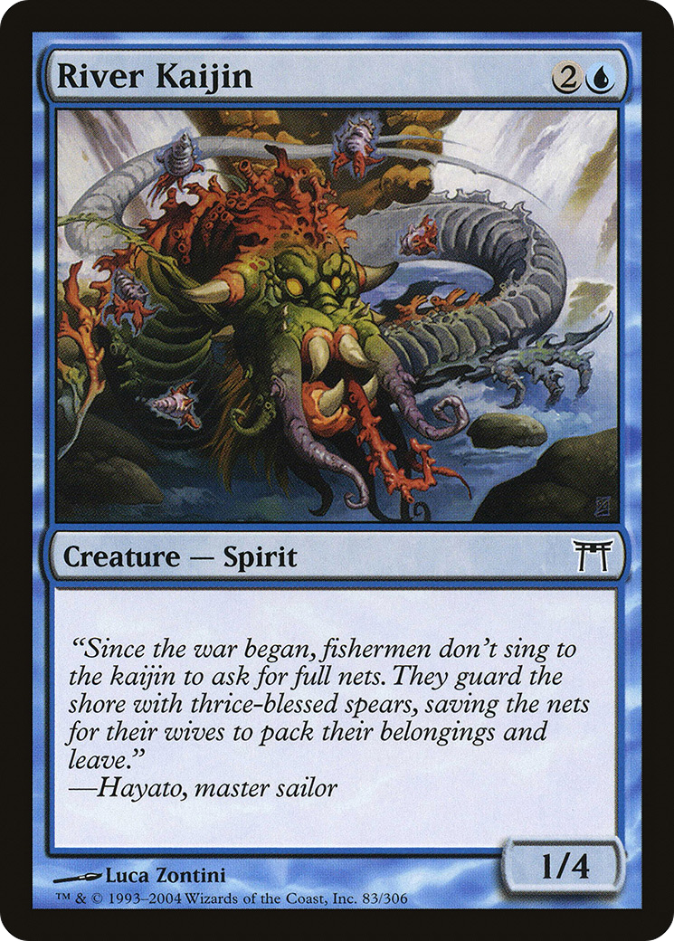 River Kaijin [Champions of Kamigawa] Foil
