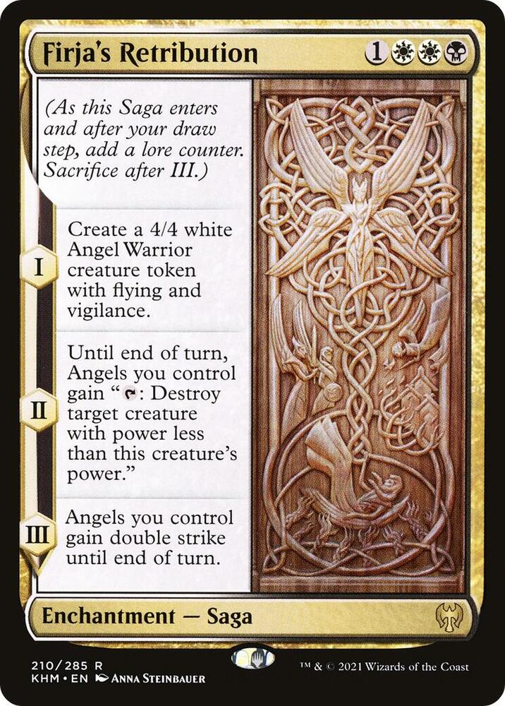 Firja's Retribution 210 (Kaldheim)  - Foil