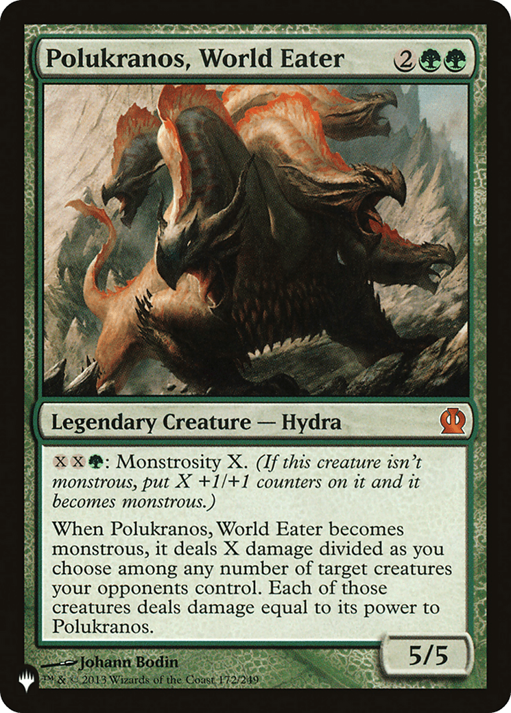 Polukranos, World Eater |  (THS-172) [The List]