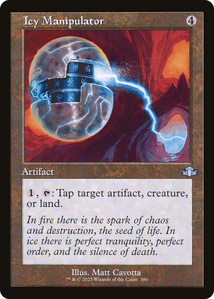 Icy Manipulator (Retro) [Dominaria Remastered] Foil