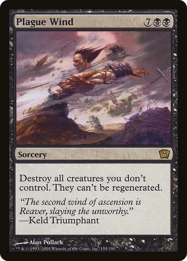 Plague Wind [Ninth Edition] Foil