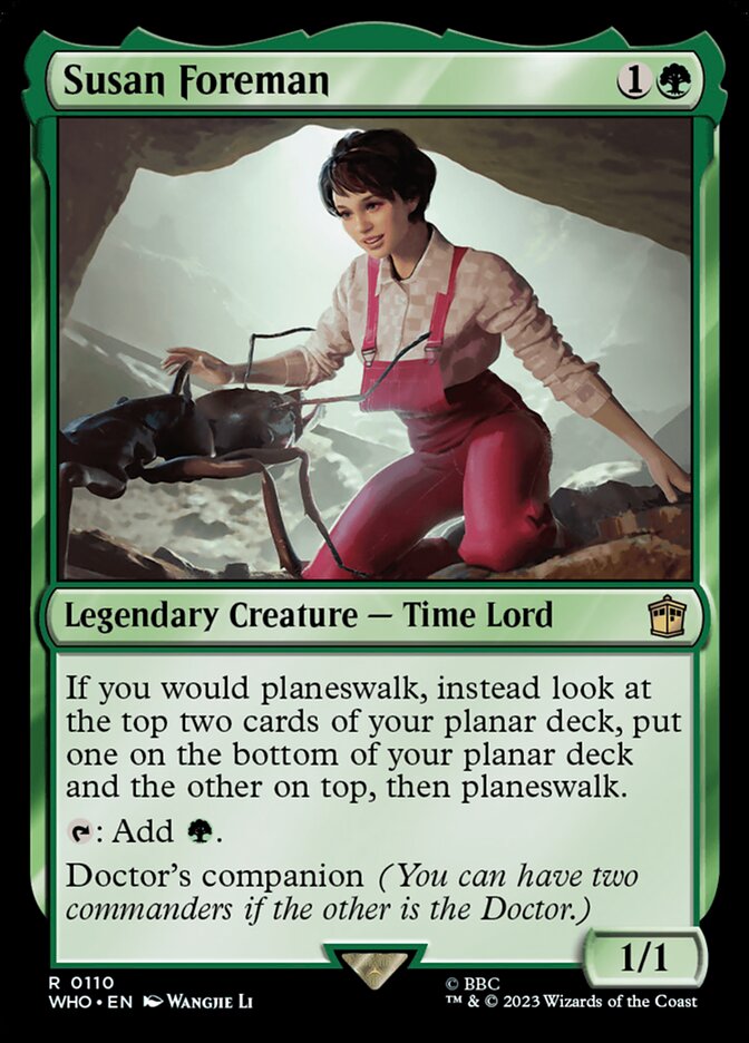 Susan Foreman 110/331 (Universes Beyond: Doctor Who) 