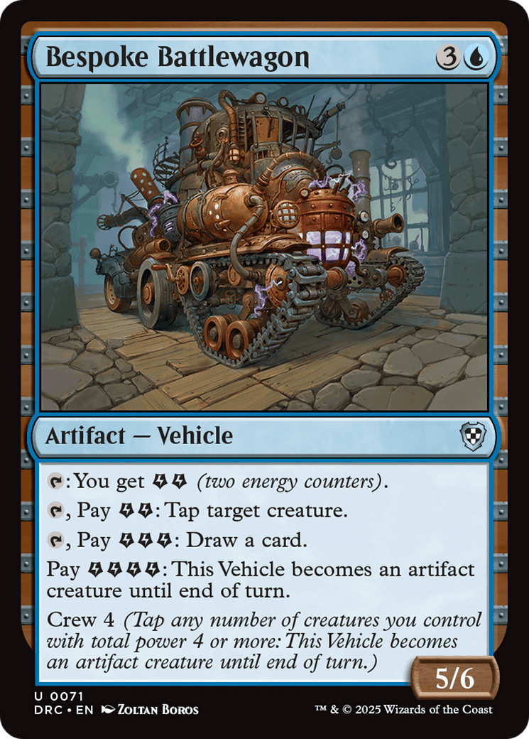 Bespoke Battlewagon (-071) [Commander: Aetherdrift]