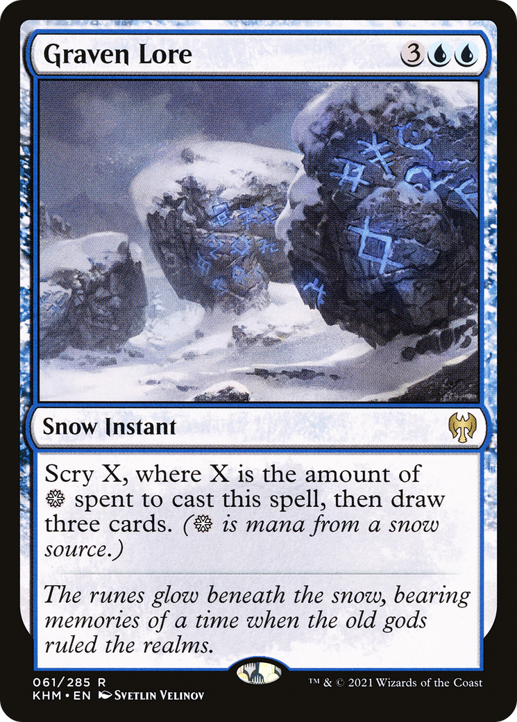 Graven Lore [Kaldheim] Foil