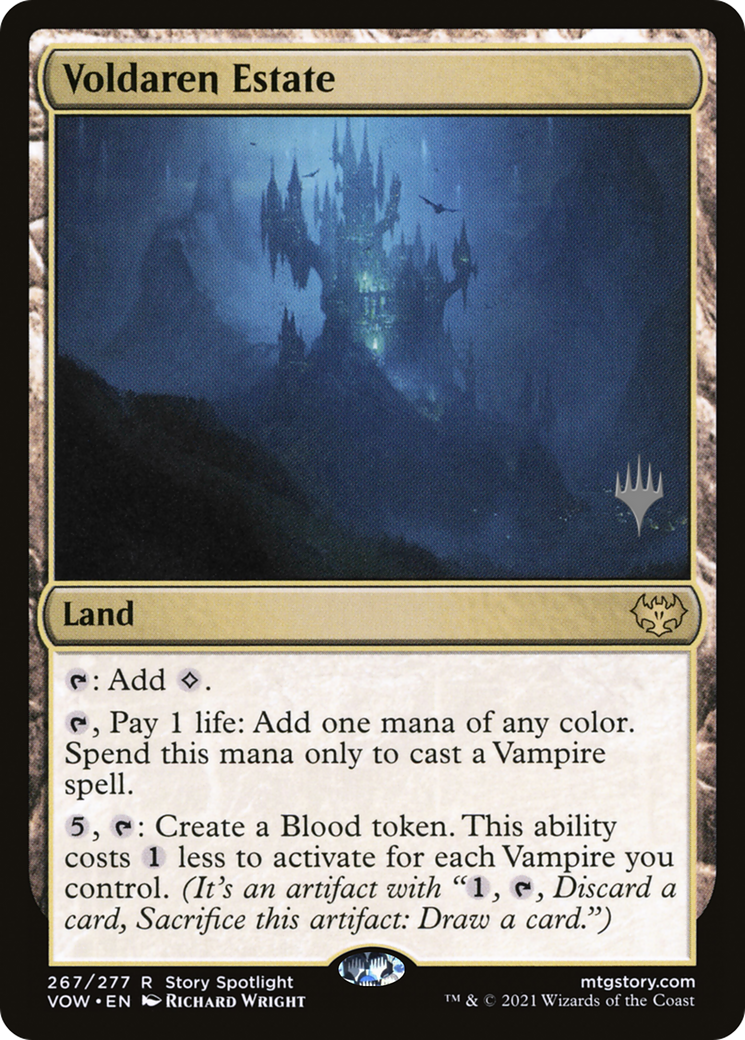 Voldaren Estate (Promo Pack) [Innistrad: Crimson Vow Promos] Foil