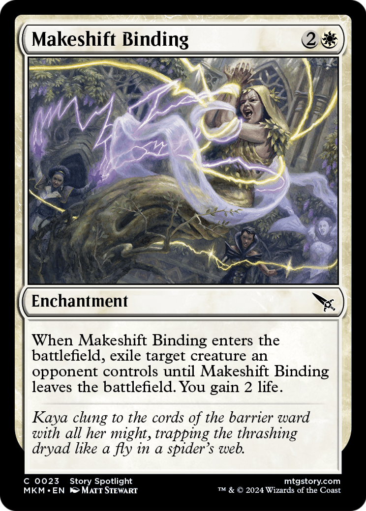 Makeshift Binding [Murders at Karlov Manor]