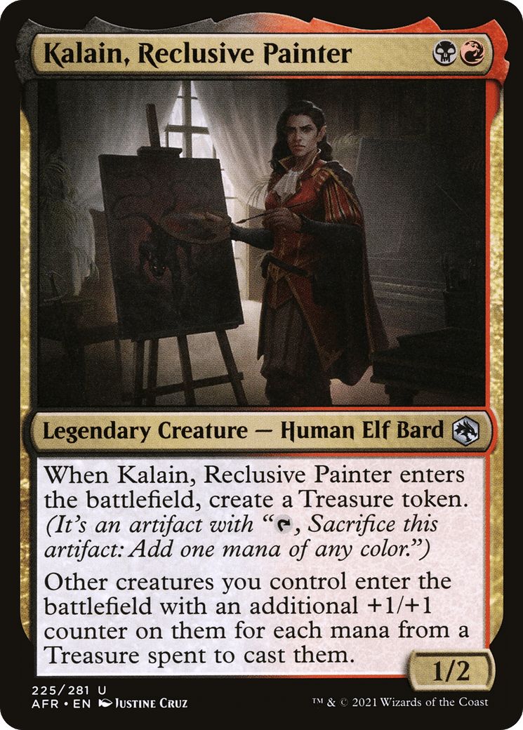 Kalain, Reclusive Painter [Dungeons & Dragons: Adventures in the Forgotten Realms] Foil