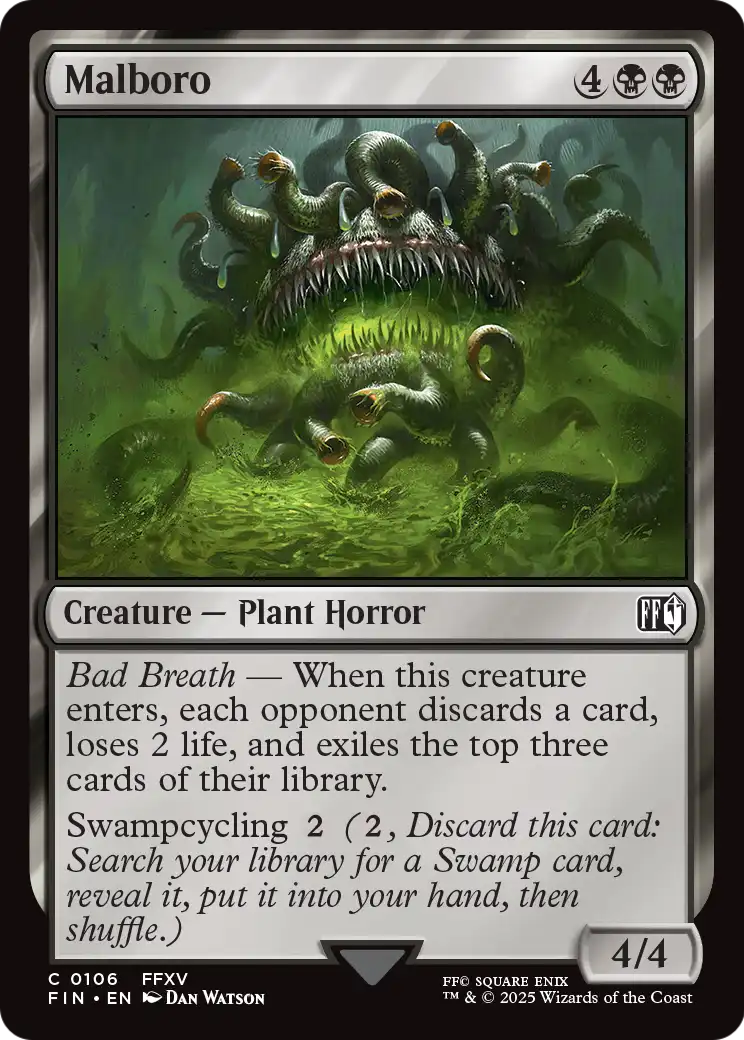 Malboro (106) [FINAL FANTASY]  Foil