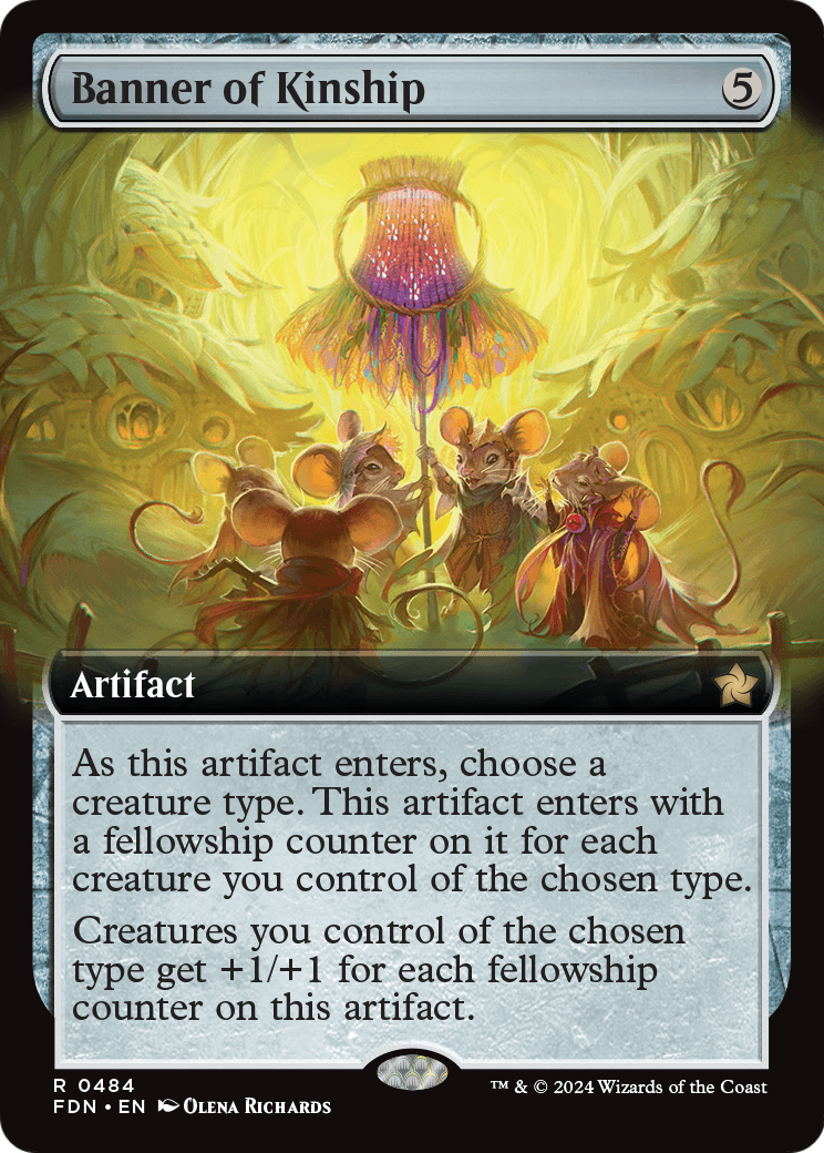 Banner of Kinship (FDN-484) - Foundations: (Extended Art)