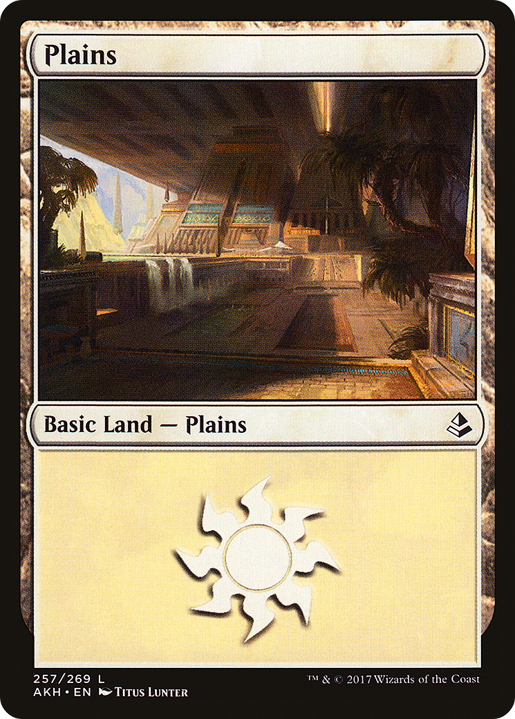 Plains (257) [Amonkhet] Foil