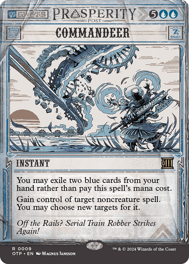 Commandeer [Outlaws of Thunder Junction: Breaking News] Foil