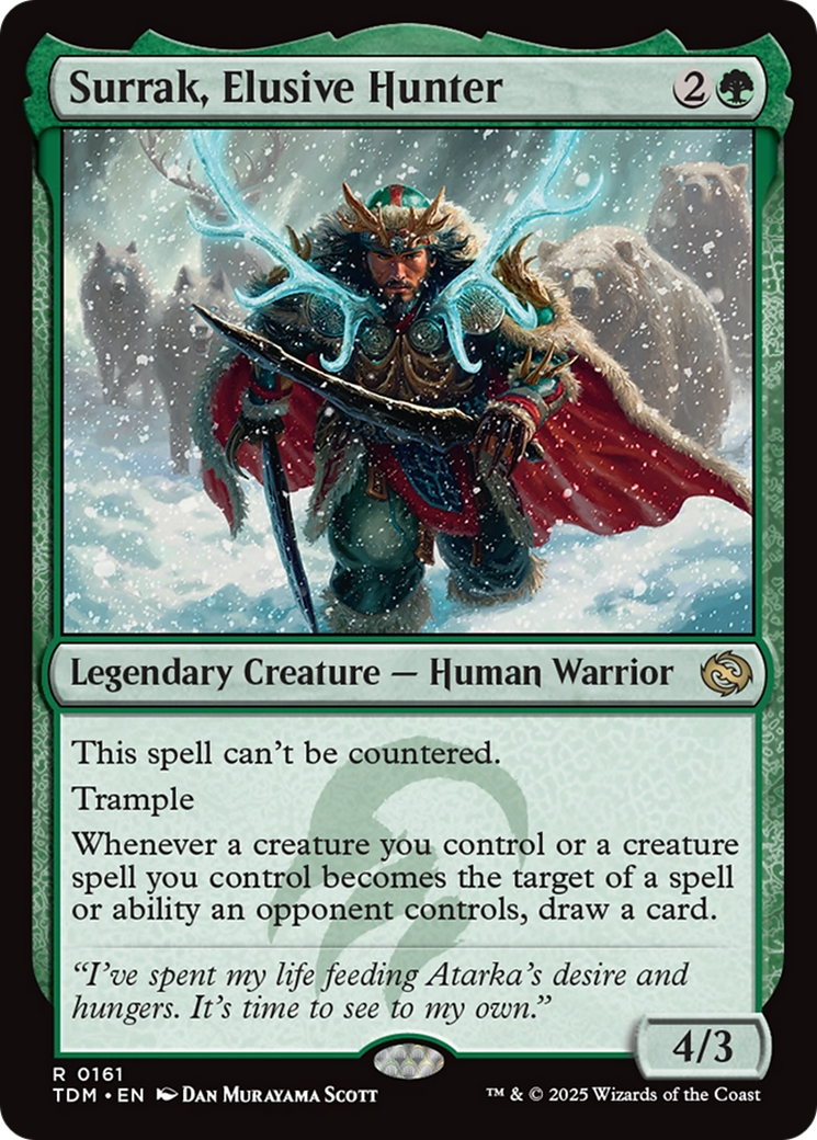 Surrak, Elusive Hunter (161) [Tarkir: Dragonstorm]