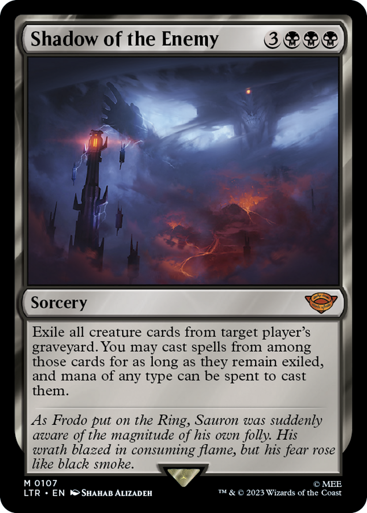 Shadow of the Enemy [The Lord of the Rings: Tales of Middle-Earth] Foil