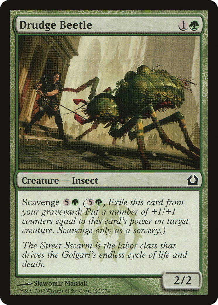 Drudge Beetle [Return to Ravnica] Foil