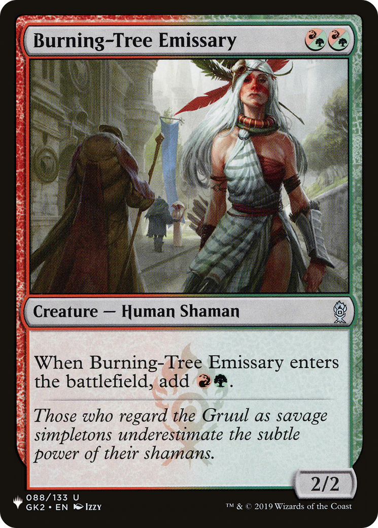 Burning-Tree Emissary |  (GK2-88) [The List]