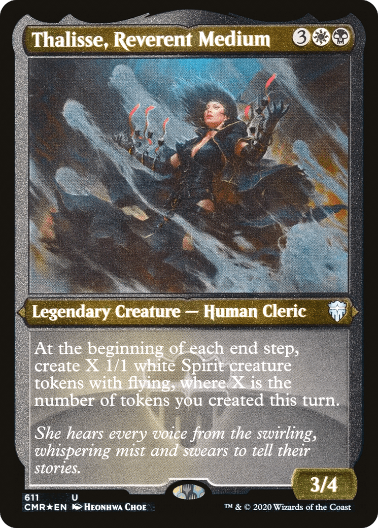 Thalisse, Reverent Medium (611) [Commander Legends]  Foil