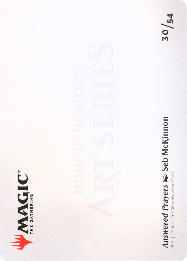 Answered Prayers // Answered Prayers (AMH1-030) - Modern Horizons Art Series (Borderless)