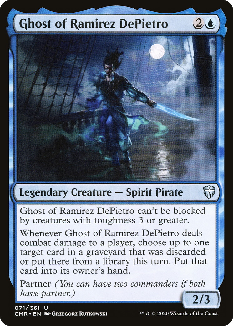 Ghost of Ramirez DePietro [Commander Legends] Foil