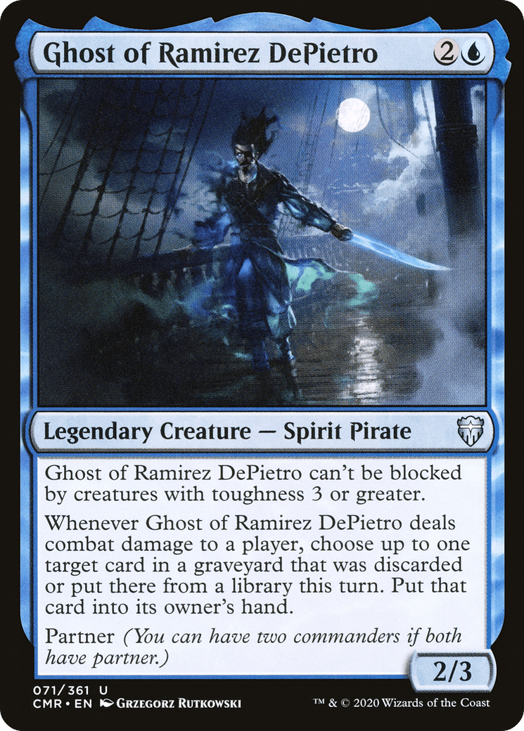 Ghost of Ramirez DePietro [Commander Legends] Foil