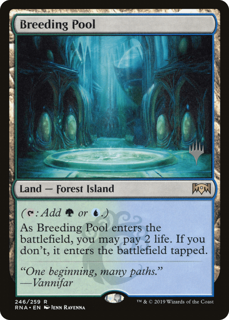 Breeding Pool (Promo Pack) [Ravnica Allegiance Promos] Foil