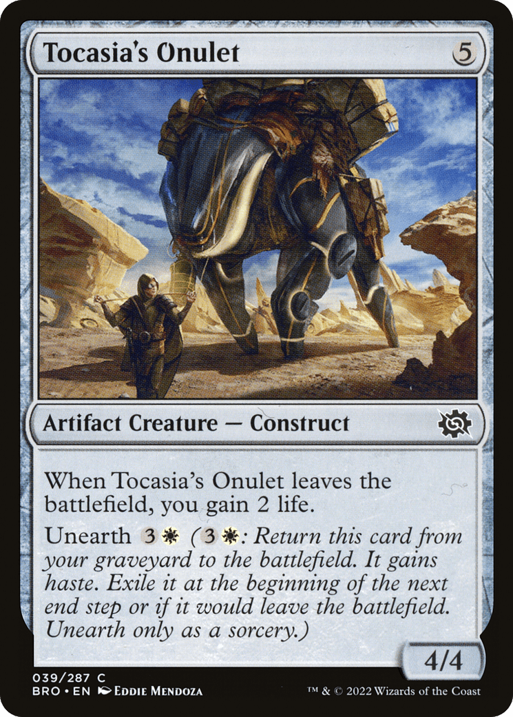 Tocasia's Onulet [The Brothers' War]