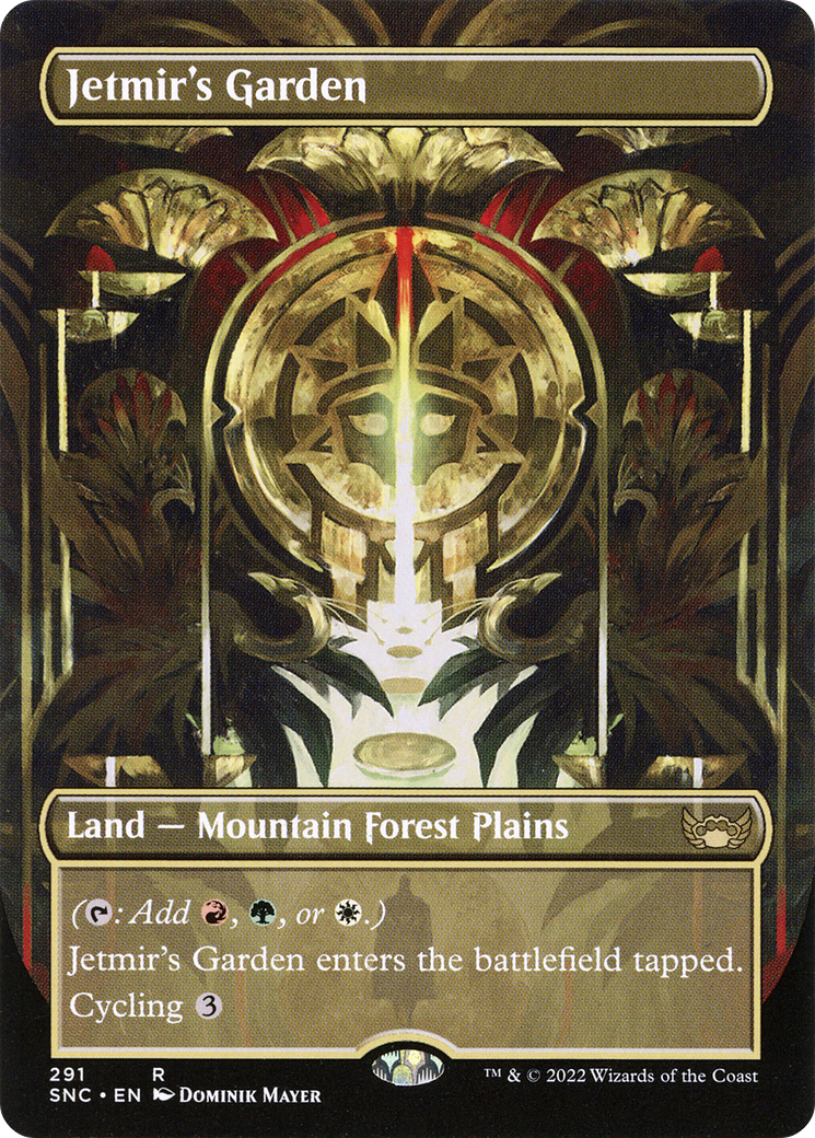 Jetmir's Garden (Borderless Alternate Art) [Streets of New Capenna]