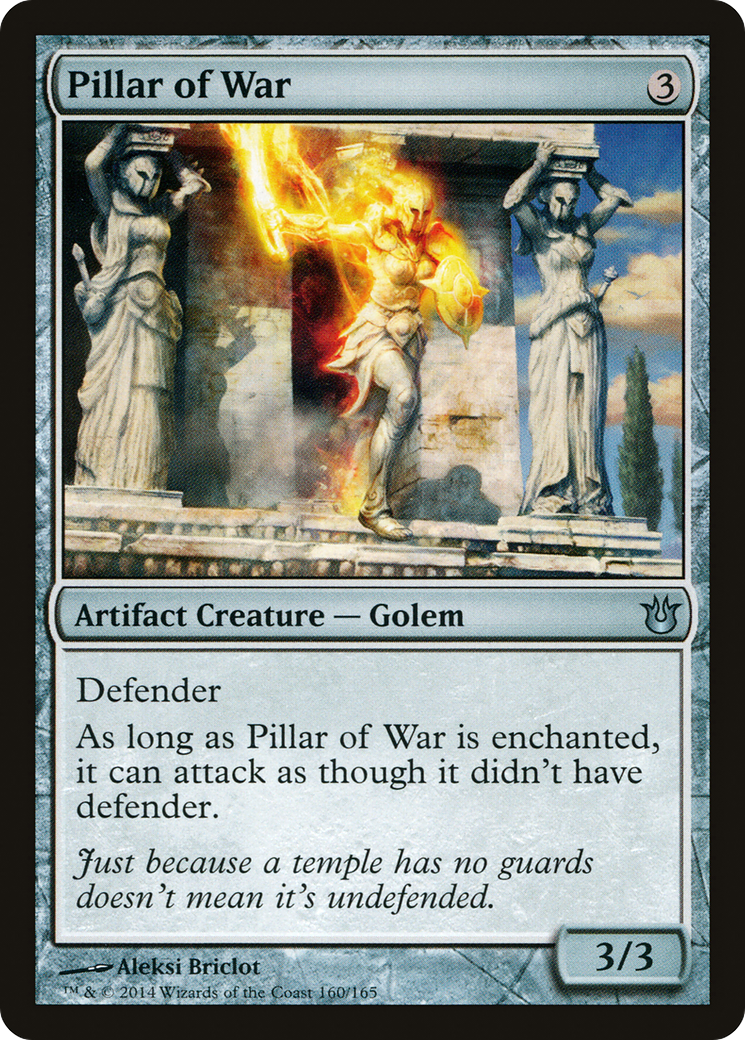Pillar of War [Born of the Gods] Foil