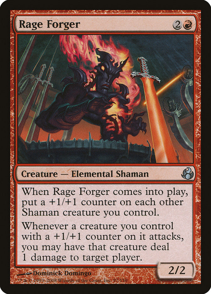 Rage Forger 97/150 (Morningtide)  - Foil