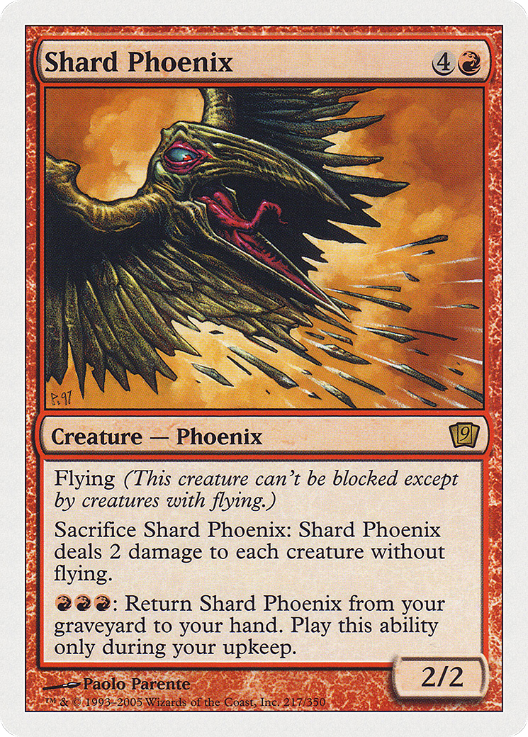 Shard Phoenix [Ninth Edition] Foil