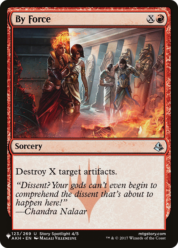 By Force |  (AKH-123) [The List]