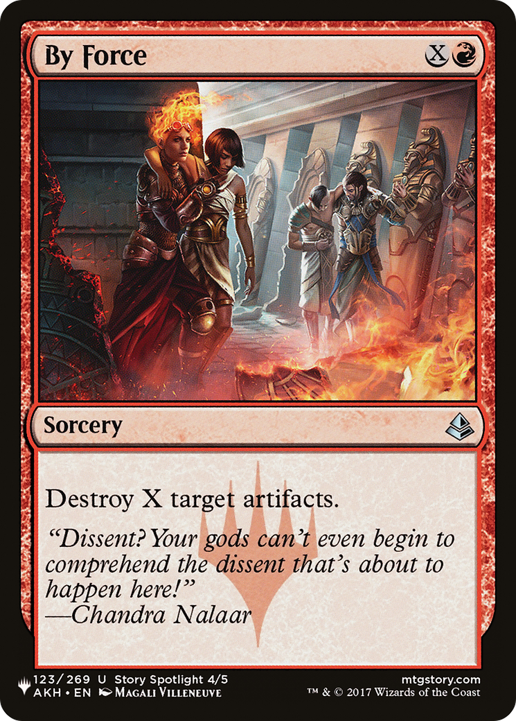 By Force |  (AKH-123) [The List]