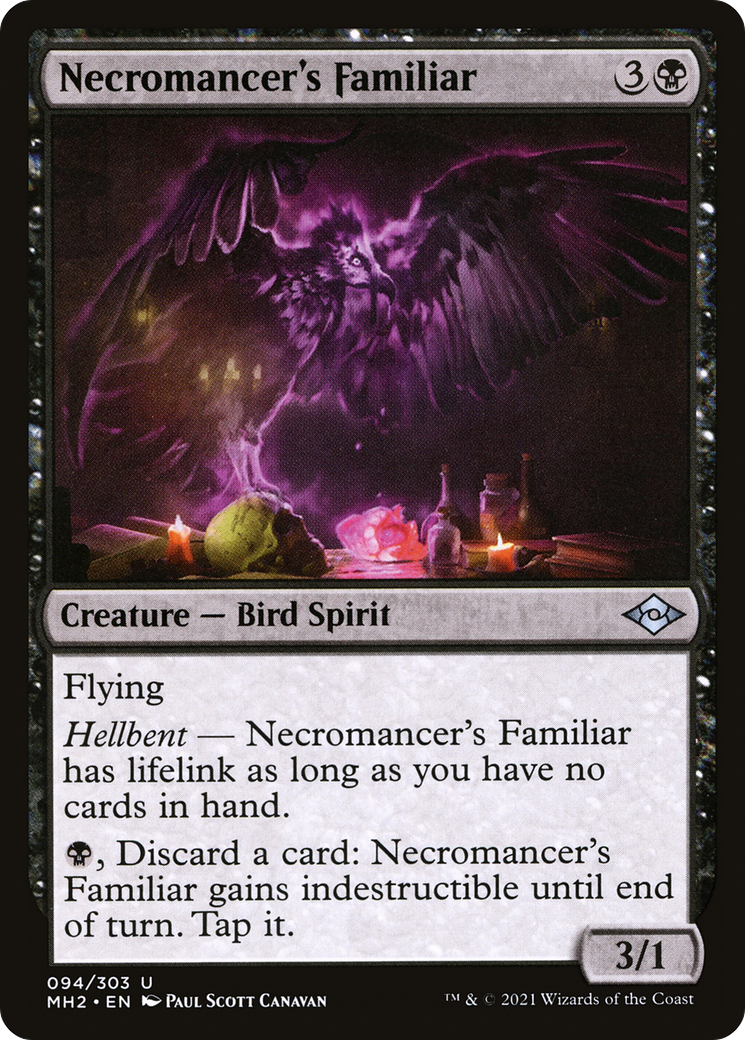 Necromancer's Familiar [Modern Horizons 2] Foil