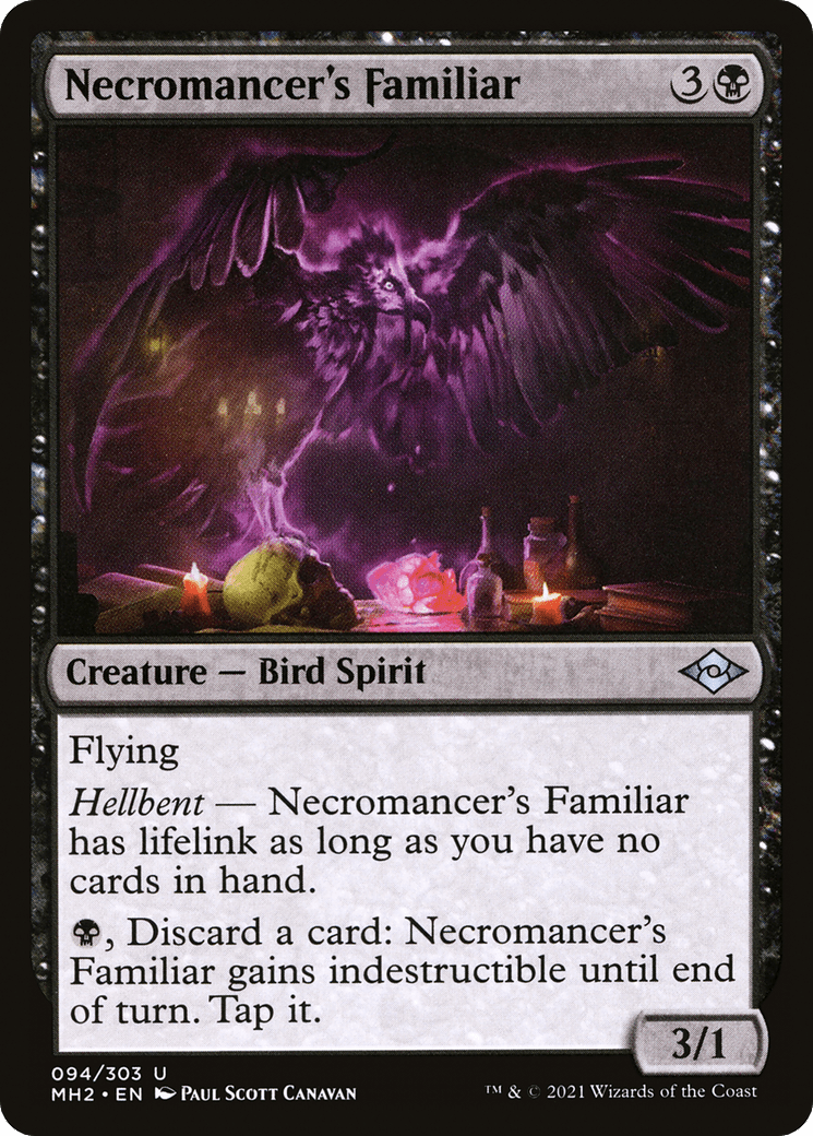 Necromancer's Familiar [Modern Horizons 2] Foil