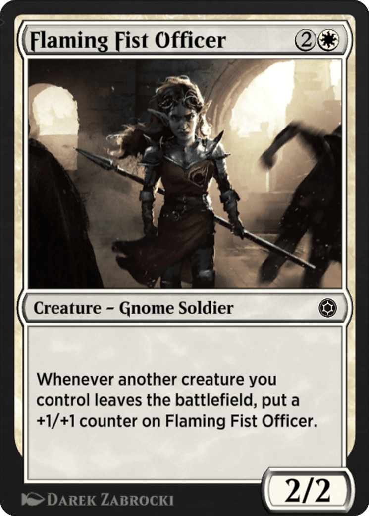 Flaming Fist Officer (HBG-089) - Alchemy Horizons: Baldur's Gate